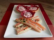 Una foto de bocadillo de salami