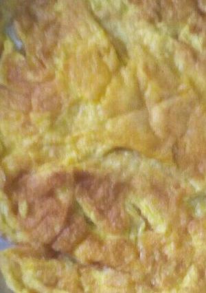 A picture of Fried Mayai ya kienyeji.