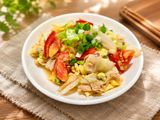 鮮味鮪魚炒蛋燉菜(簡單料理)
