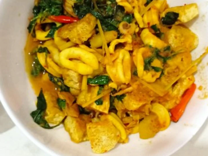 Langkah Mudah untuk Menyiapkan Resep Cumi Sotong Tahu Rica - Rica yang  Bikin Ketagihan Anti Ribet, Menggugah Selera