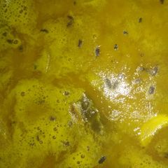 A picture of Mushurir daal(red lentil).