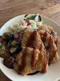 Japanese Hito-kuchi Katsu (mini deep fried pork cutlets)