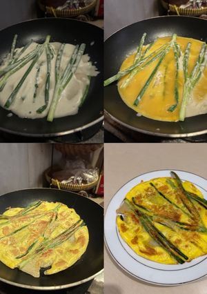 Foto resep Pajeon / Pancake Daun Bawang Korea