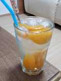 Peach lime soda ฮาลาล