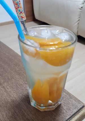 รูปของ Peach lime soda ฮาลาล