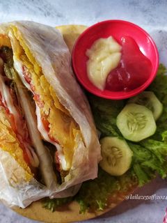 Foto resep Lumpia Burger (Lumpia Gaul) Viral