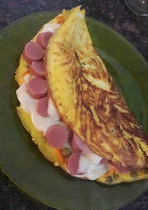 Una foto de Omelette