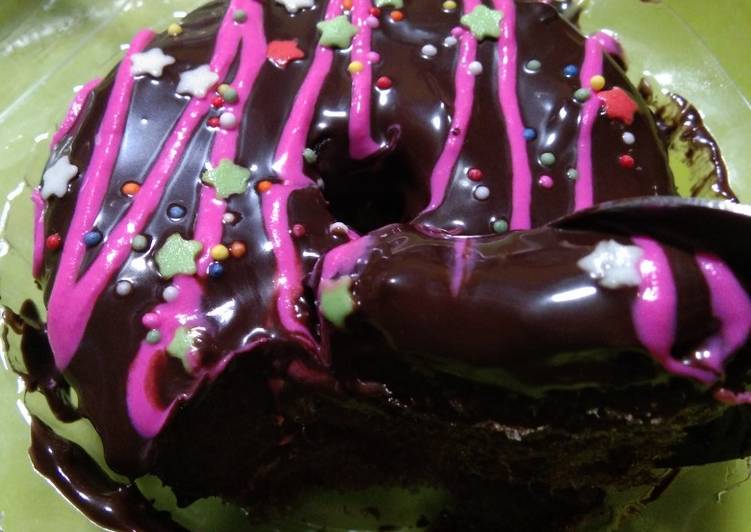 Resep Donat brownies lumer | Cara Bikin Donat brownies lumer Yang Sempurna