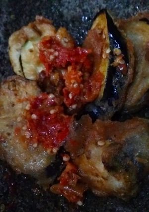 Foto resep Terong geprek