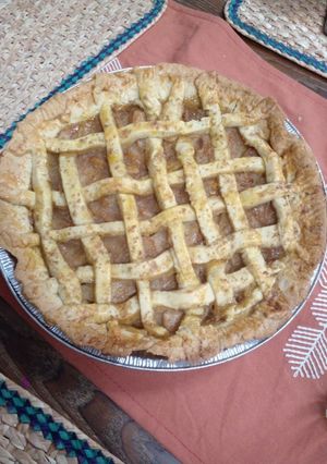 Una foto de Tarta de peras