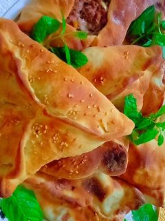 صورة لوصفة فطائر اللحمه