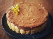 Une photo de entremet fruits