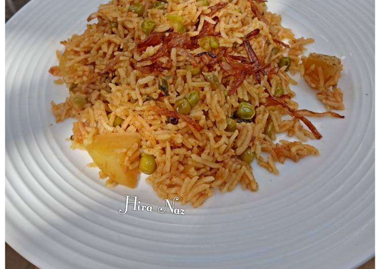 Step-by-Step Guide to Prepare Homemade Matar pulao