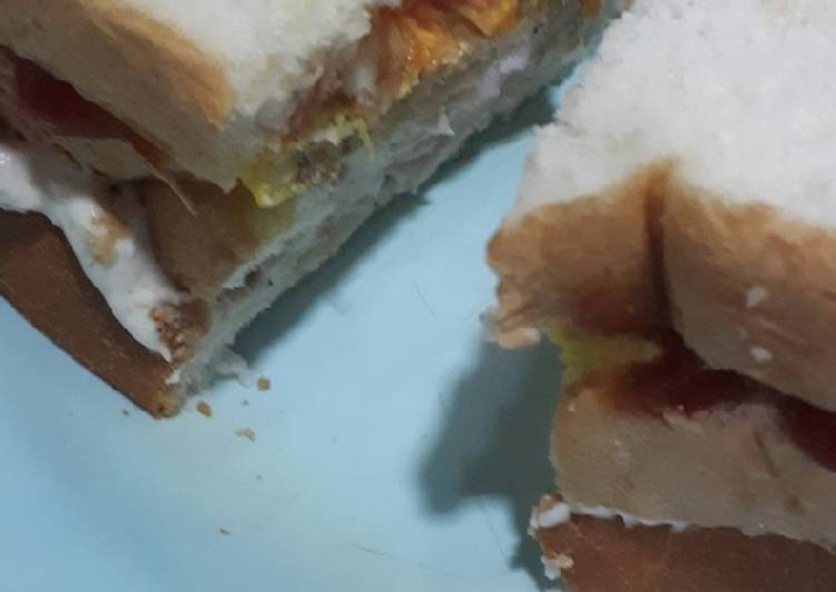 Simple Way to Make Speedy Chicken sandwich