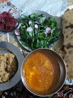 عکسی از دستور آبگوشت غذایی مقوی