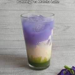 Butterfly Pea Matcha Latte-レシピのメイン写真