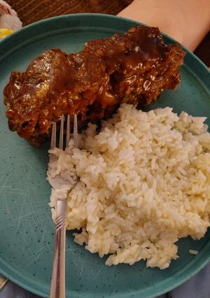 A picture of Barbeque Meatloaf.