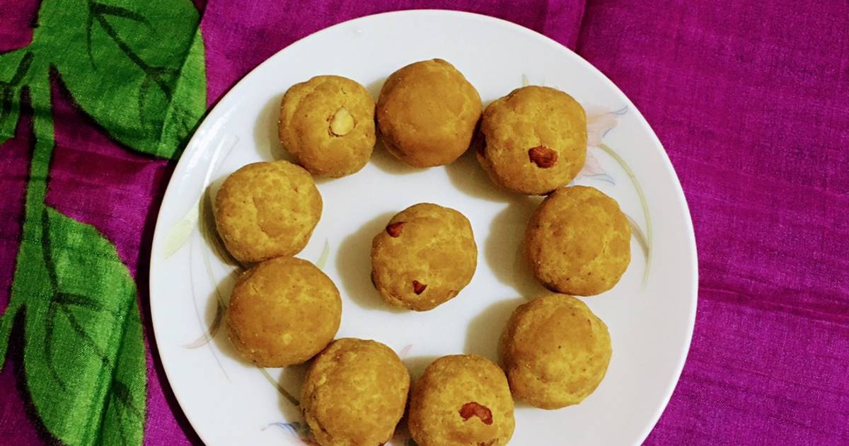 Sattu Ladoo / Roasted Gram Flour Ladoo Recipe by Sudipa Gope - Cookpad