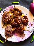 Bharwa Baingan (Stuffed Eggplant)