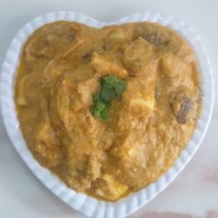 A picture of Mushroom paneer masala.