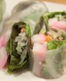 Gỏi Cuốn Chả Cá Kamaboko