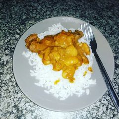 A picture of Butter beans curry.