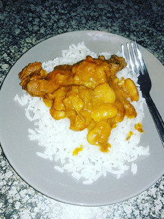 A picture of Butter beans curry.
