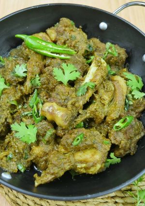 A picture of Mutton (green paste).