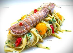 Foto di Linguine con cicale di mare