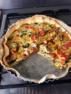 Une photo de Tarte aux légumes de saison