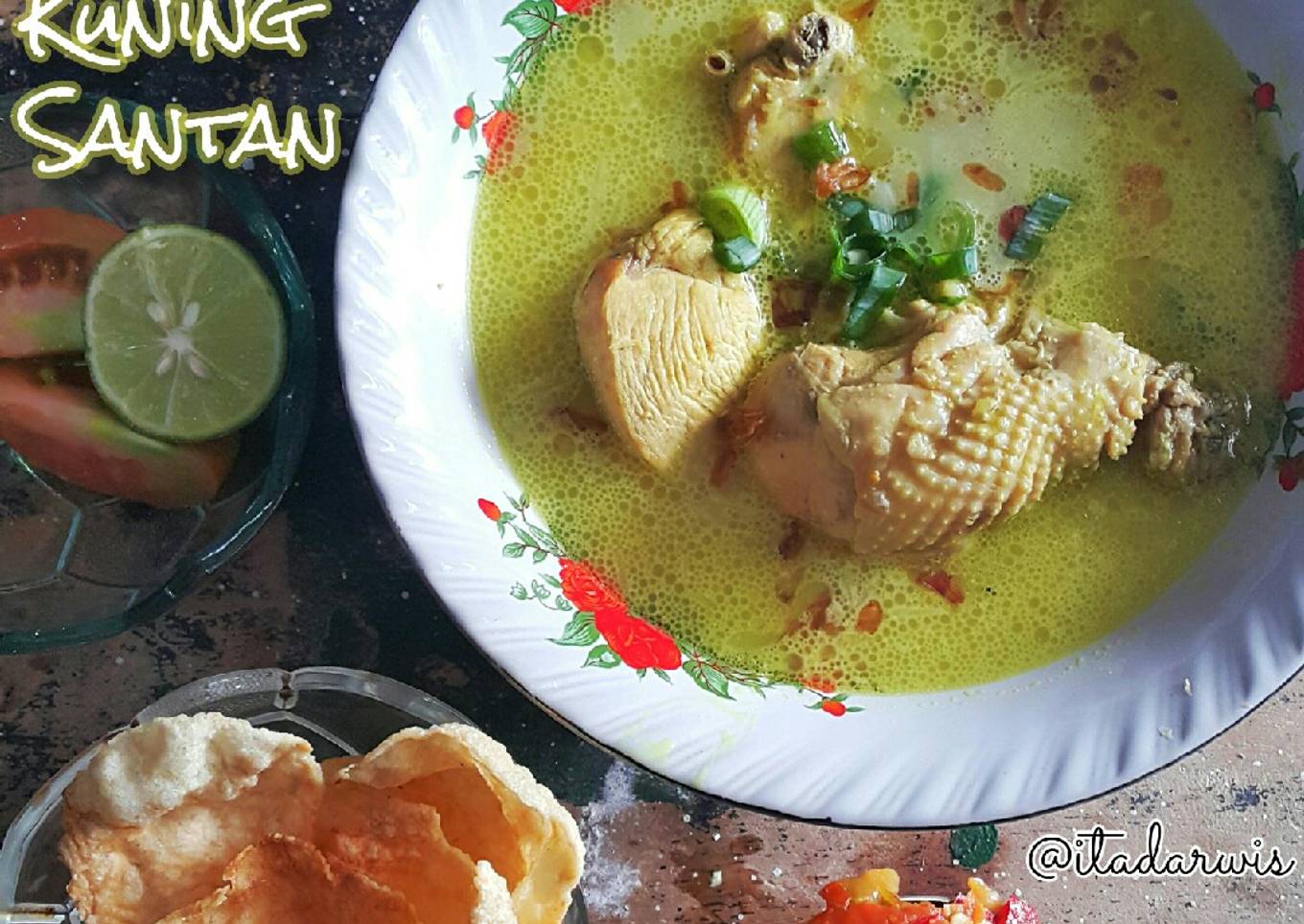 Soto Kuning Santan