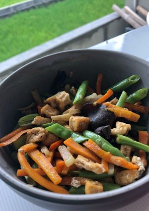 Foto resep Tumis Buncis Wortel Lobak dan Tahu