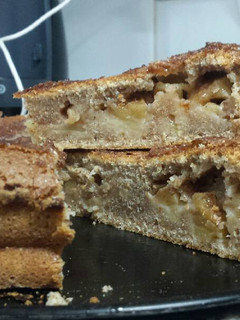 Una foto de Bizcocho de Manzana rápido y fácil