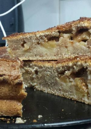 Una foto de Bizcocho de Manzana rápido y fácil
