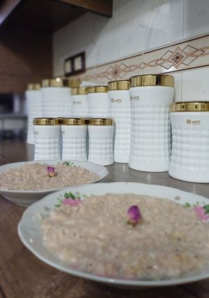 عکسی از دستور 🌼شیر برنج موزی با پودر سنجد🌼