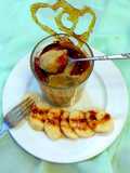 Creme banana brulee