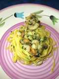 Laganelle al limone con frutti di mare