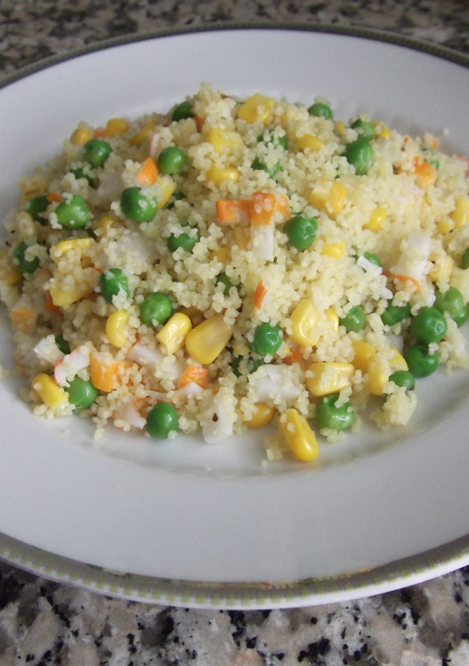 Una foto de Ensalada de cus cús