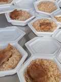 لحمة باردة مع رز
