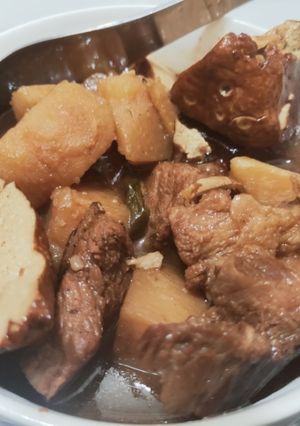 紅燒馬鈴薯燉肉 的食譜成品照片