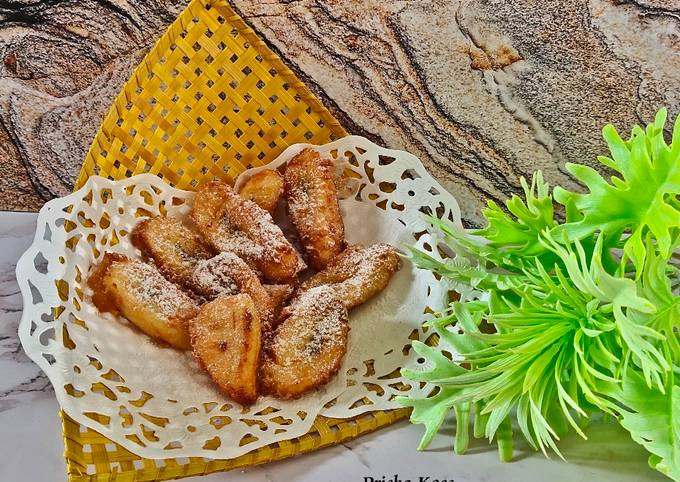 Wajib coba! Resep membuat Pisang Goreng Manis yang lezat