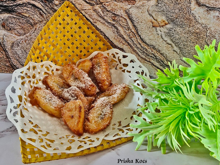 Wajib coba! Resep membuat Pisang Goreng Manis yang lezat