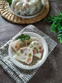 Foto resep Puding Mozaik
