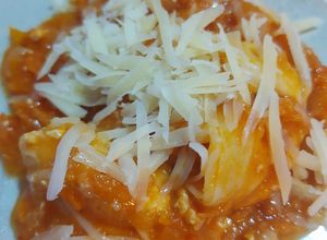 Una foto de Cappellettis con salsa vegui 😋