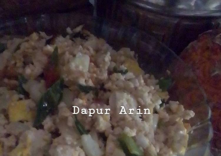 Tahu orak arik simple