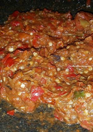 Foto resep Sambal Calok alias Sambal Terasi