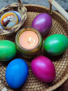 Una foto de Como pintar Huevos de Pascua