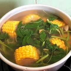 รูปของ Sayur bayam bening