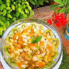A picture of Mixed fruit chat.