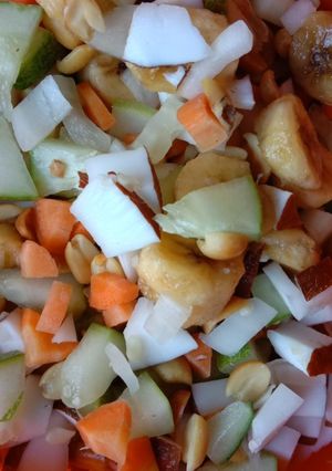 A picture of Fruit salad.